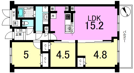 進和山科ハイライフ【会員限定】  間取り図