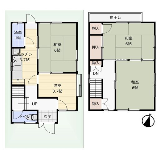 四ノ宮川原町 間取り図