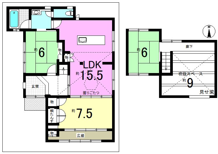 四ノ宮小金塚【会員限定】 間取り図