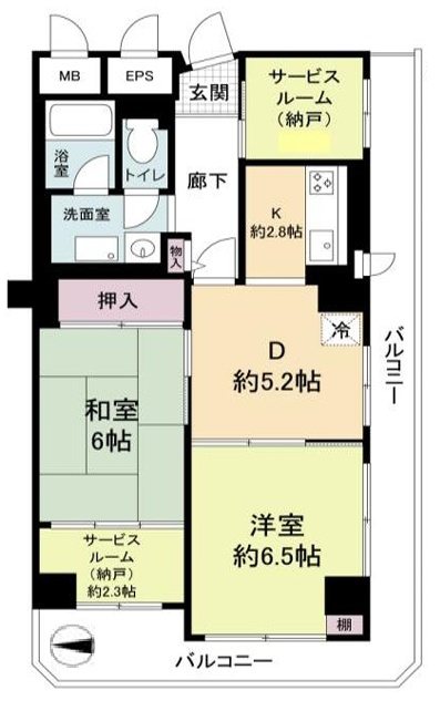 ラール山科スカイハイツ【会員限定】 間取り図
