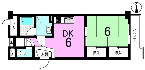 山科ハイツ 間取り