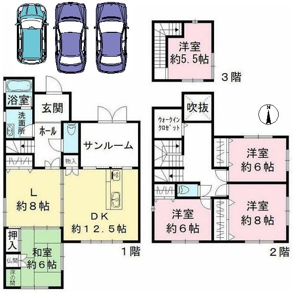 上花山坂尻【会員限定】 間取り図