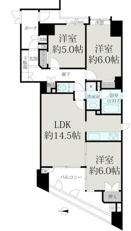 イーグルコート椥辻・オーレ【会員限定】 間取り図