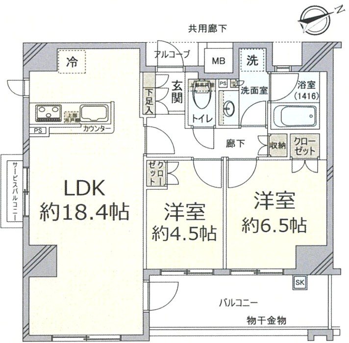 クレヴィア京都山科【会員限定】 間取り図