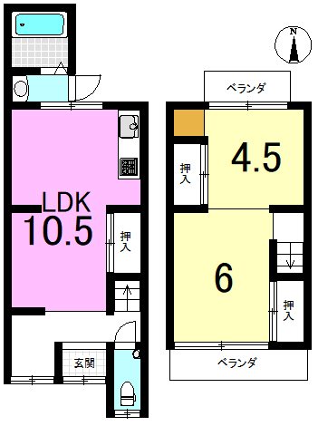 四ノ宮小金塚【会員限定】 間取り図
