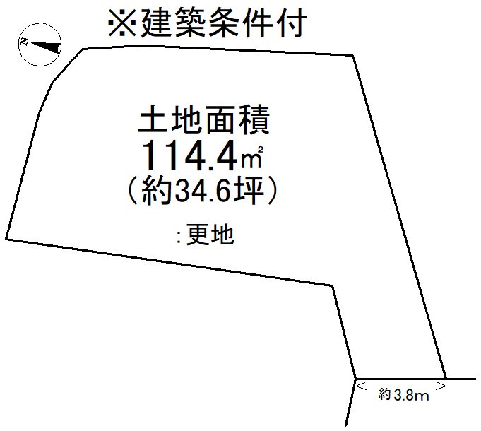 小野弓田町１号地 間取り図