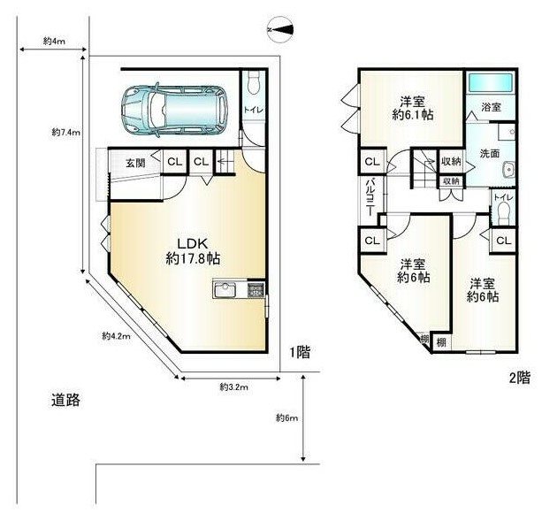 椥辻封シ川町【会員限定】 間取り図