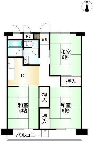 山科団地A棟【会員限定】 間取り図