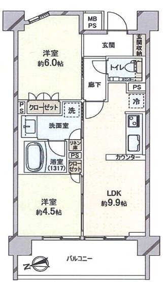 ライオンズ鴨川東【会員限定】 間取り図