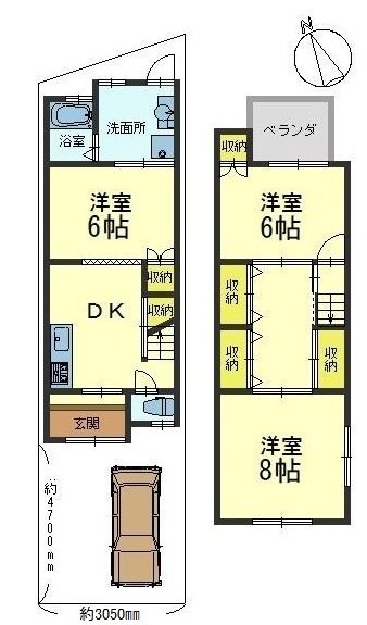 小山北溝町【会員限定】 間取り図