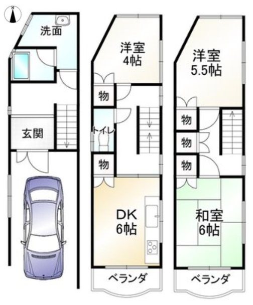 西野小柳町【会員限定】 間取り図