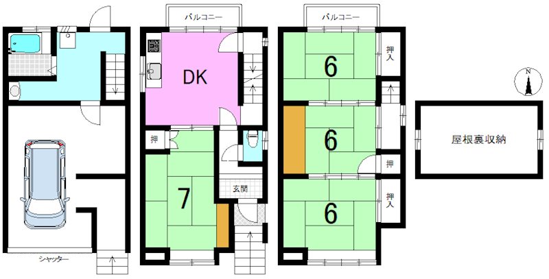 西野大鳥井町【会員限定】 間取り図