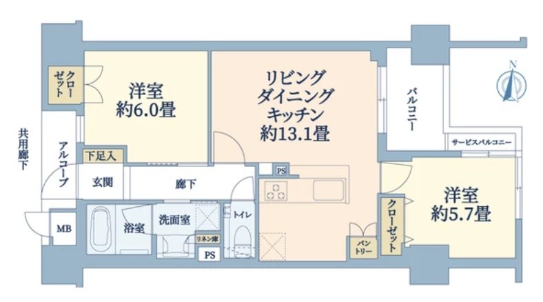 イーグルコート山科椥辻ステーションフロント【会員限定】 間取り図