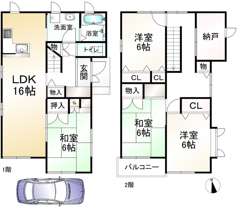 東野南井ノ上町【会員限定】 間取り図