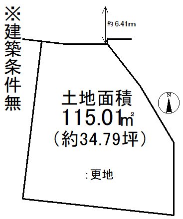 北花山市田町第1-３号地 間取り