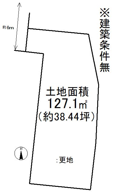 北花山市田町第1-８号地【会員限定】 間取り