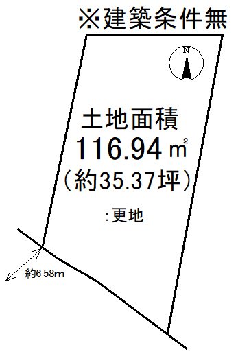 北花山市田町第1-１３号地【会員限定】 間取り