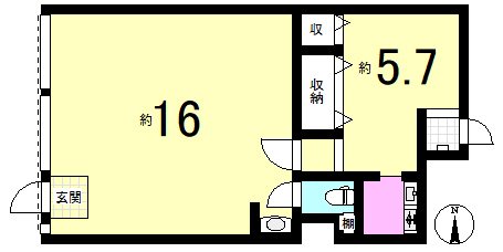 山科ハイツ 間取り