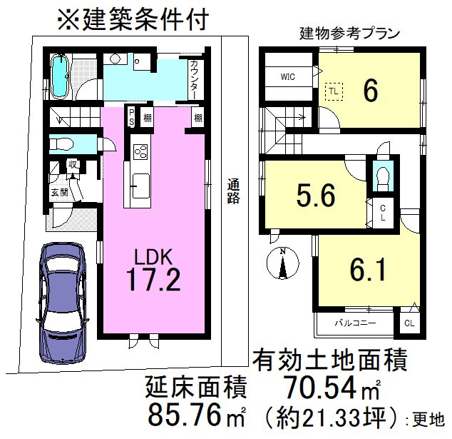 音羽稲芝 間取り図