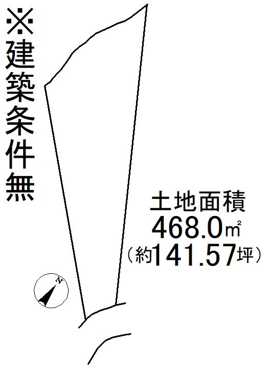 美作市大井が丘 間取り図