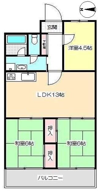 進和山科ハイライフ【会員限定】  間取り図