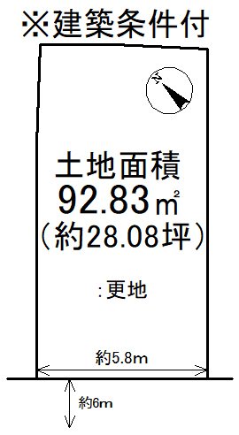 西野山射庭ノ上町6号地【会員限定】 間取り図