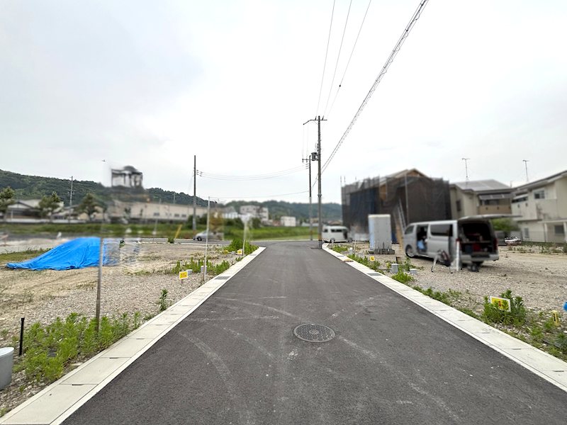 西野山射庭ノ上町11号地【会員限定】  現地写真（前面道路含む現地写真）