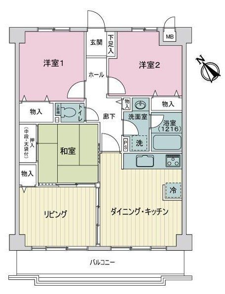 ライオンズマンション山科御陵【会員限定】 間取り