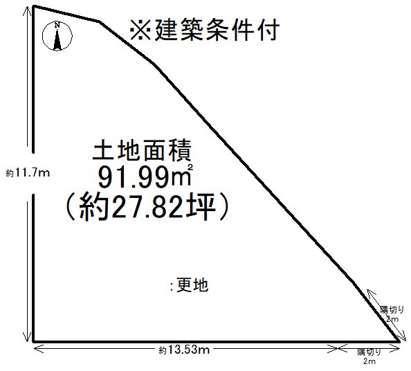 西野八幡田町 間取り図