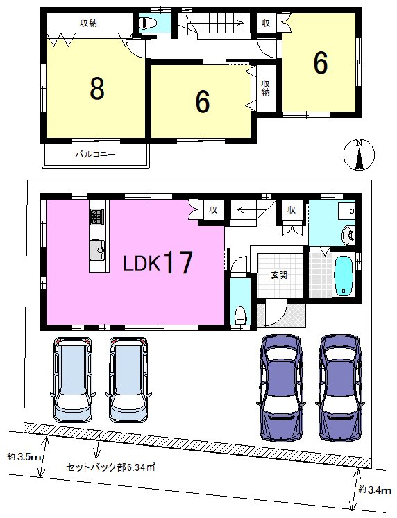 音羽沢町 間取り図