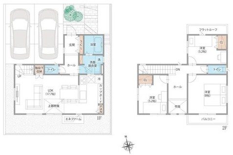 北花山市田町２号地【会員限定】 間取り