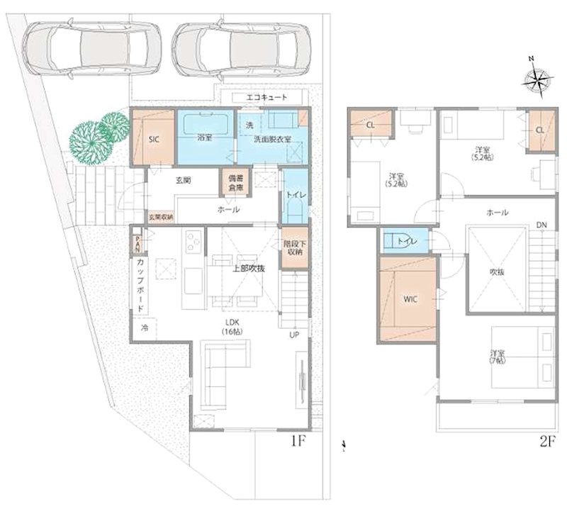 北花山市田町３号地【会員限定】 間取り図