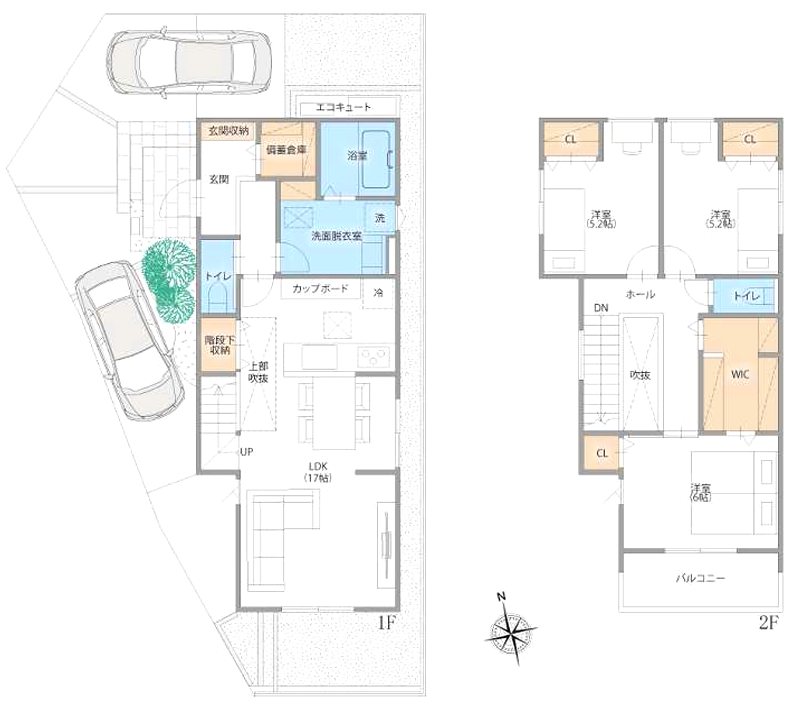 北花山市田町８号地【会員限定】 間取り図