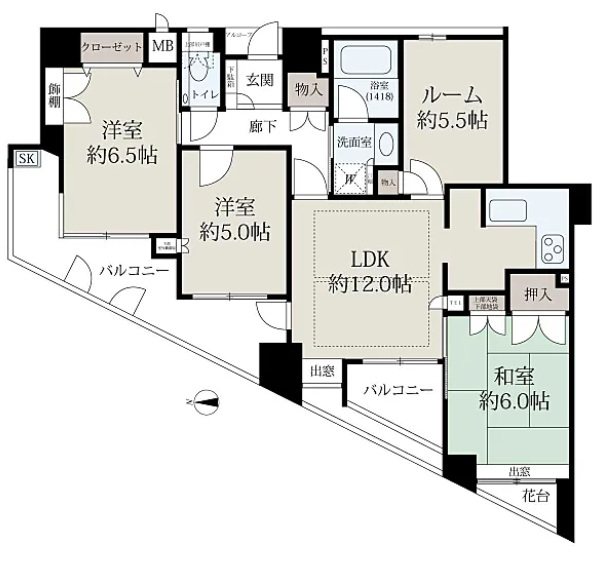 イーグルコート椥辻・オーレ【会員限定】 間取り図