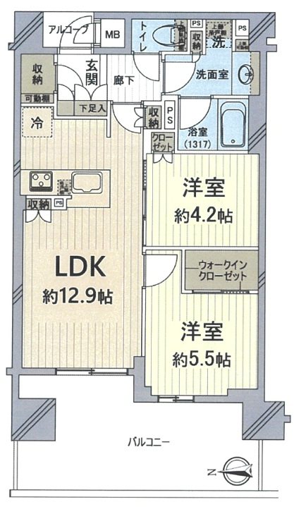 ジオ京都山科【会員限定】 間取り図