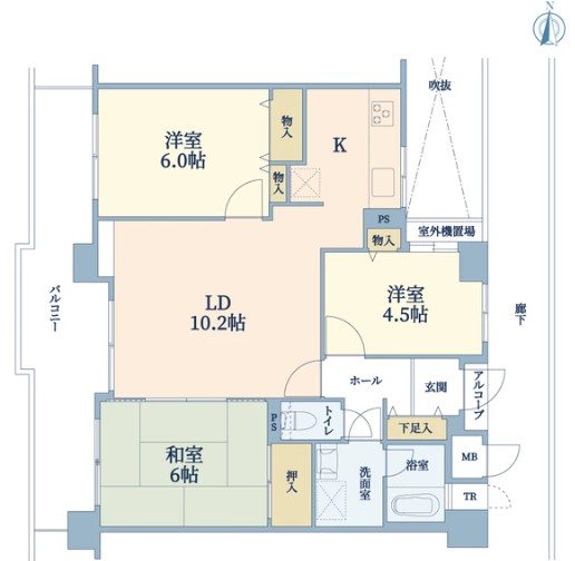 東急ドエルアルス京都山科【会員限定】 間取り図