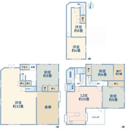 大宅烏田町【会員限定】 間取り図
