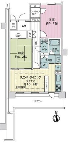 ライオンズマンション京都山科ガーデンシティ【会員限定】  間取り