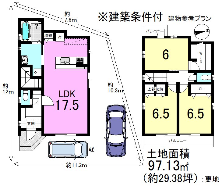 音羽前出町３号地 間取り図