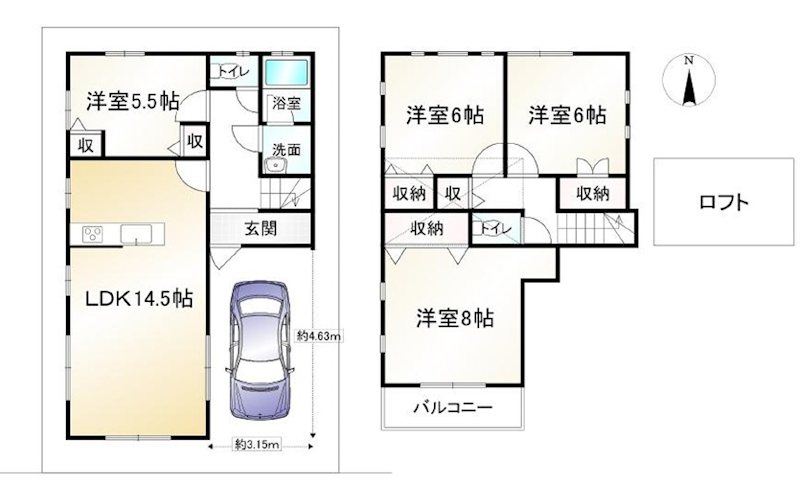 西野広見町【会員限定】 間取り図