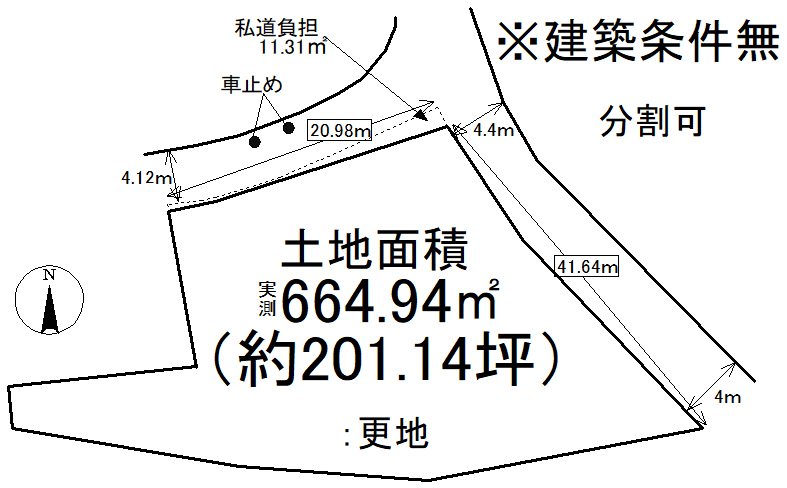 西野山射庭ノ上町 間取り図