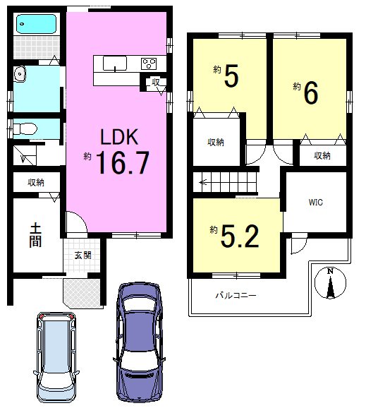 大宅御所田町 間取り