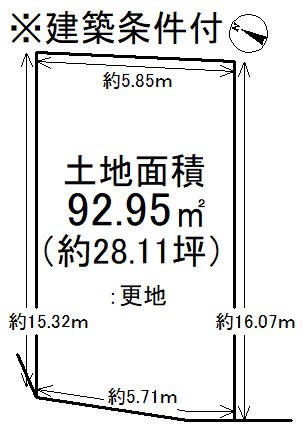 西野山射庭ノ上町7号地【会員限定】  間取り図