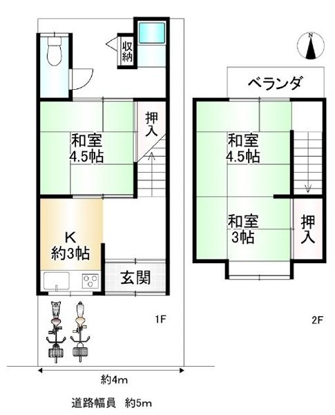 西野大鳥井町【会員限定】 間取り図