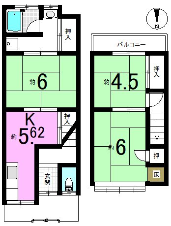 椥辻草海道町【会員限定】 間取り図