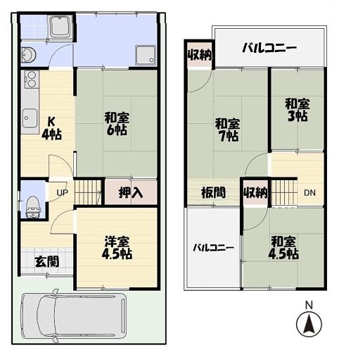 西野大鳥井町【会員限定】 間取り図