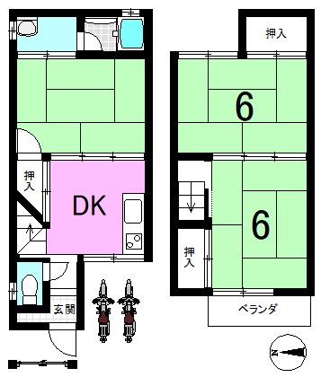 小山中ノ川町 間取り
