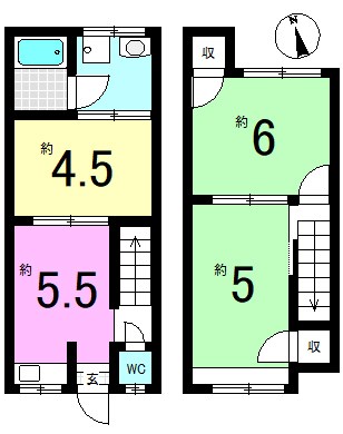 四ノ宮山田町 間取り図