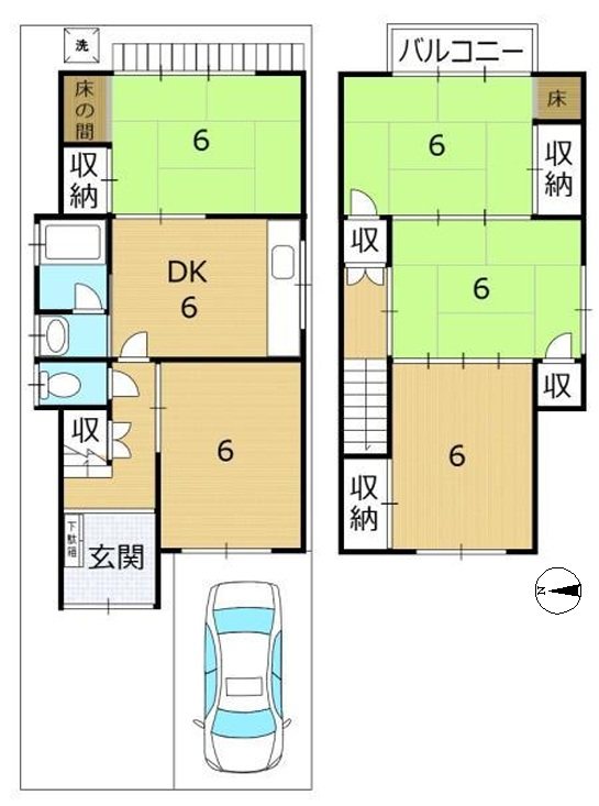 川田御出町【会員限定】 間取り図