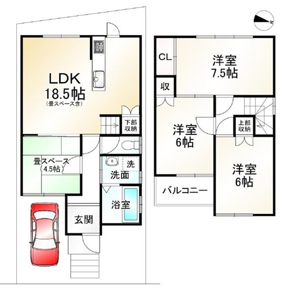 西野山射庭ノ上町【会員限定】 間取り図